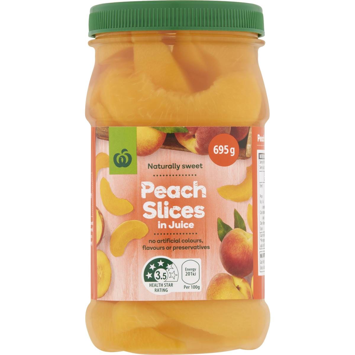 Woolworths Peach Slices In Juice 695g Woolworths