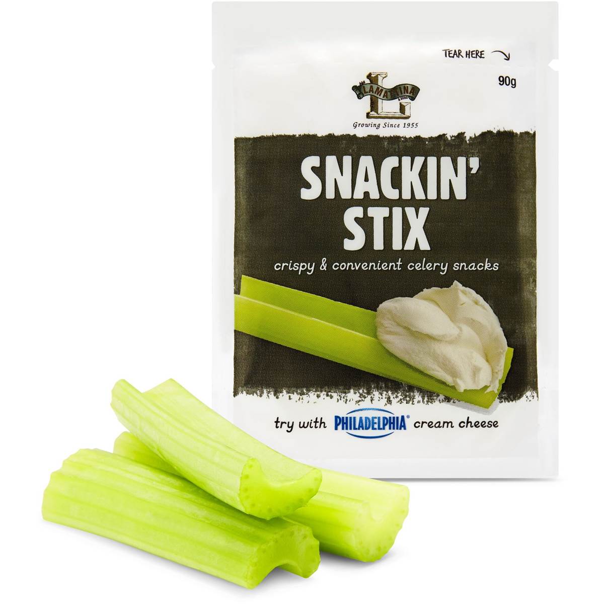 Snackin' Stix Celery Sticks 90g Woolworths