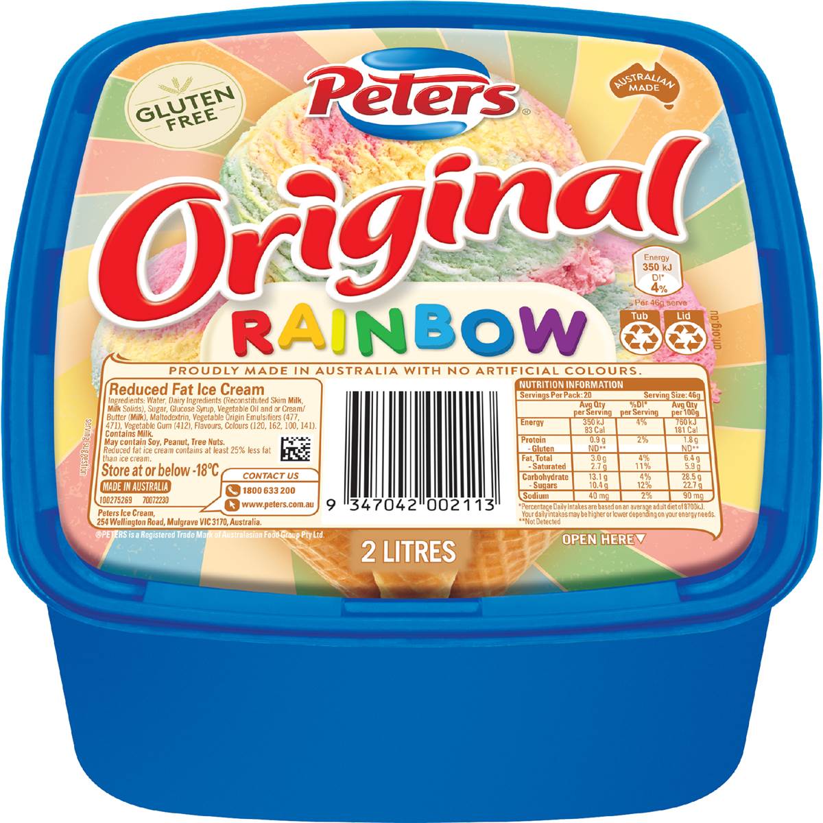 Peters Original Rainbow 2L