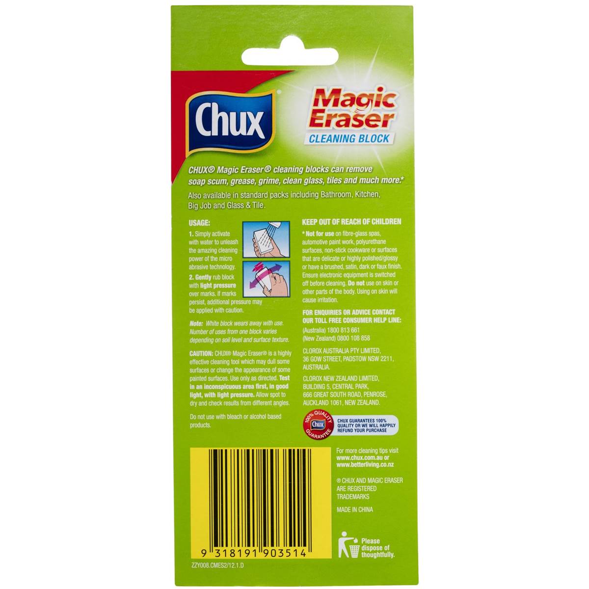 chux-magic-eraser-2-pack-woolworths