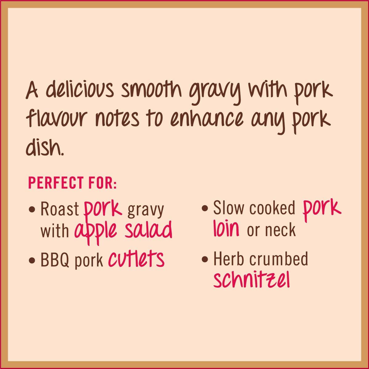 Gravox Pork Gravy Mix 29g Woolworths