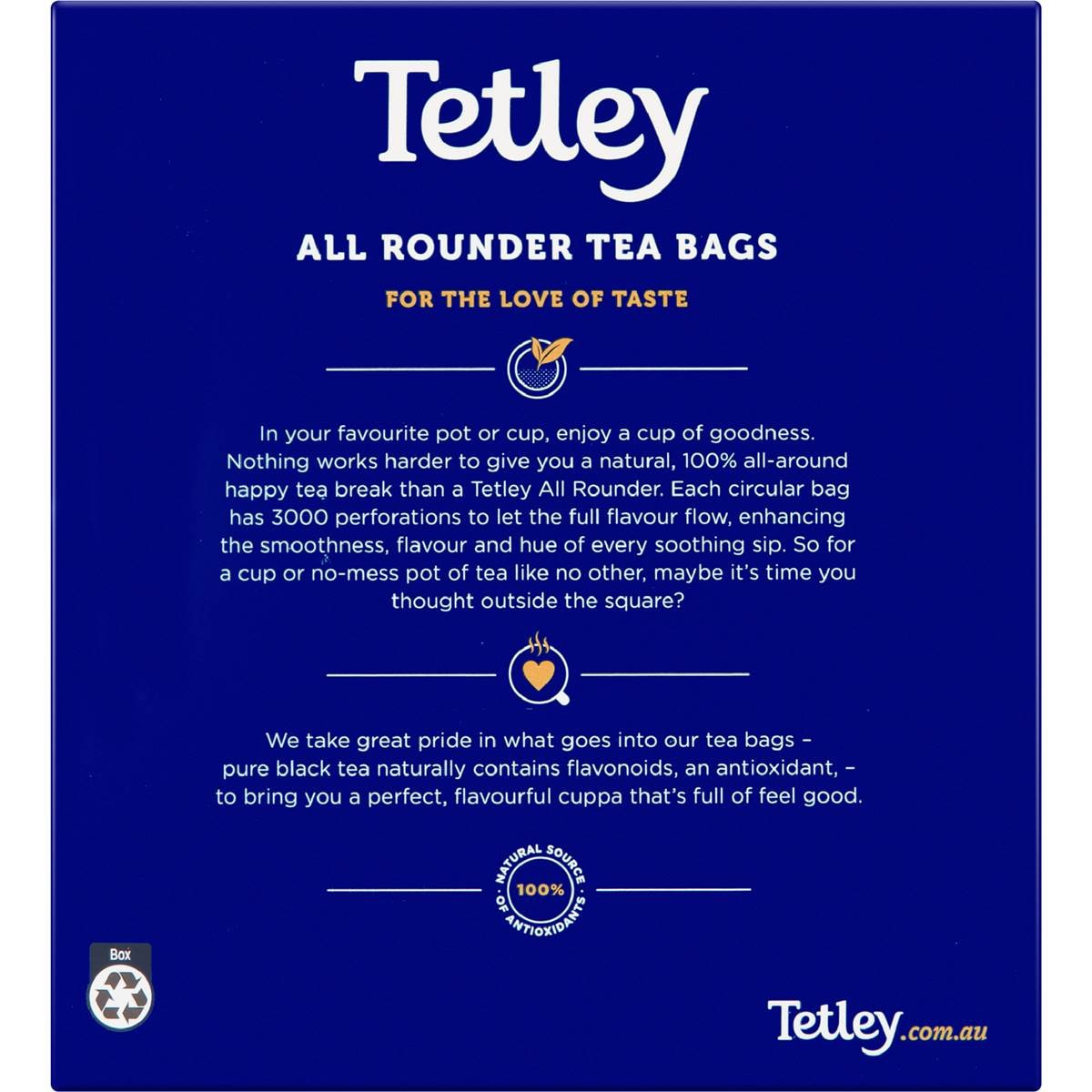 Tetley Tagless Tea Bags 200 Pack Woolworths
