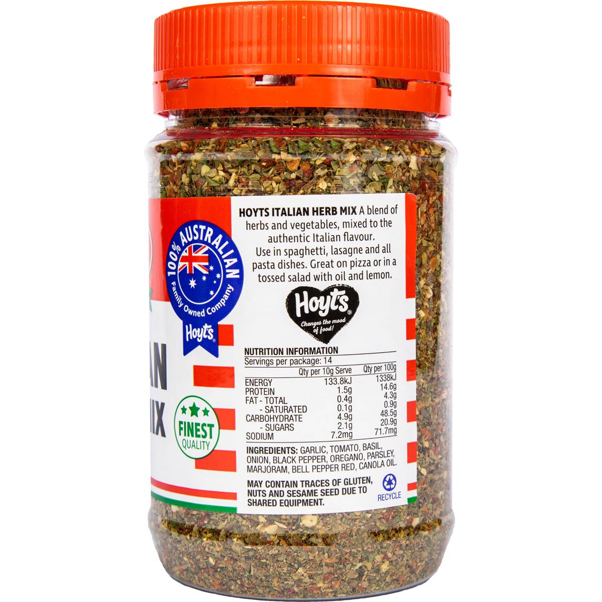 Hoyt's Italian Herb Mix 140g Woolworths
