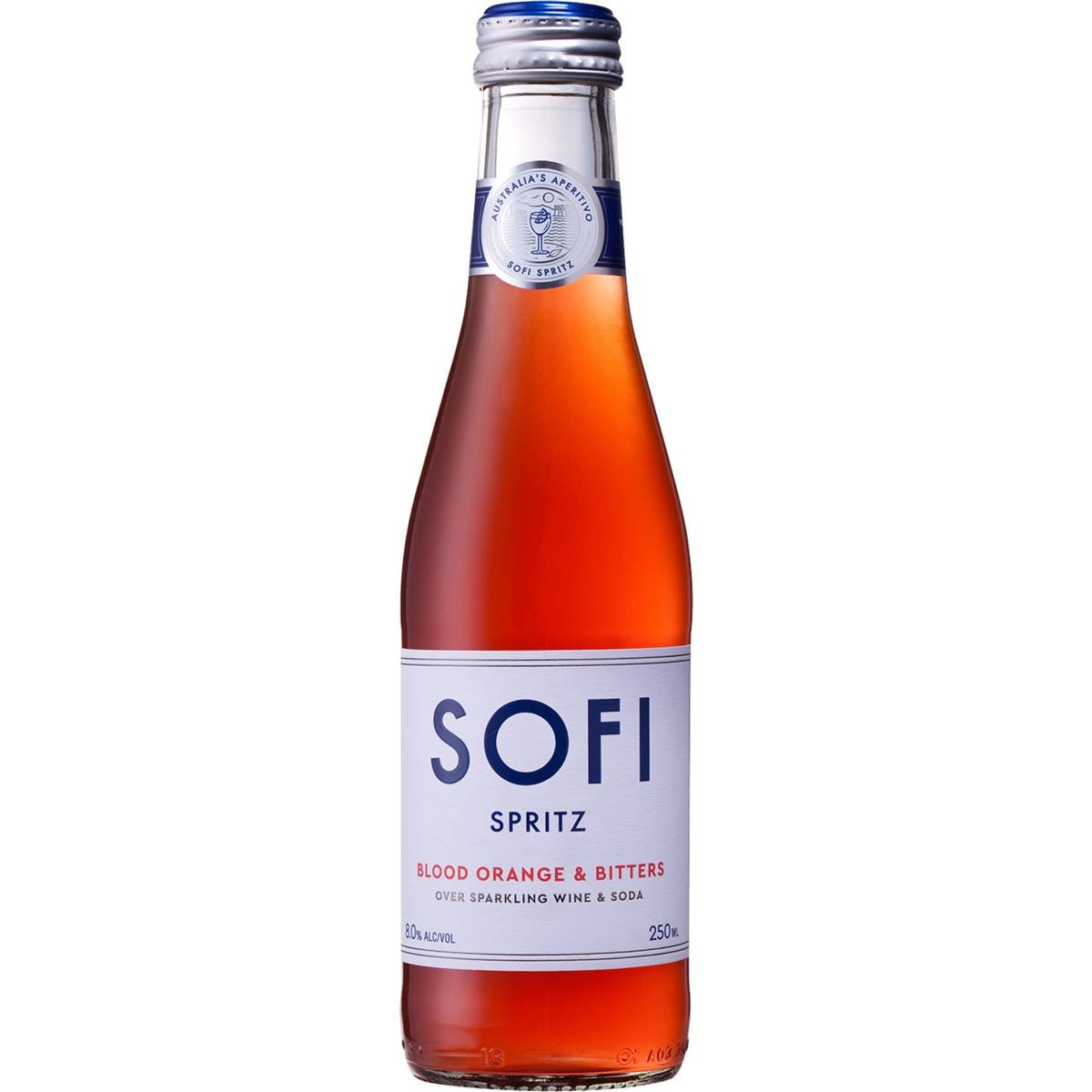 Sofi Blood Orange & Bitters Over Sparkling Wine & Soda