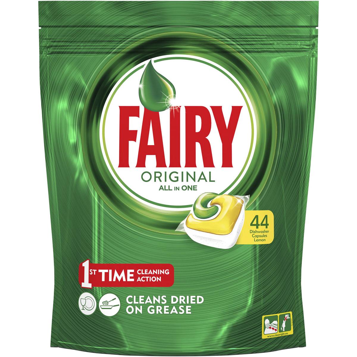 Fairy Dishwasher Tablets All In One Lemon