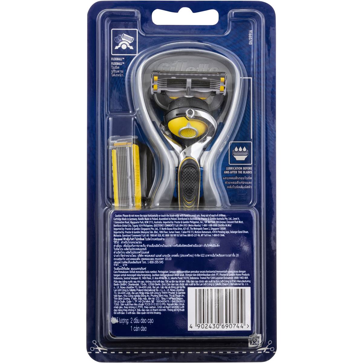 Gillette Fusion Proshield Razor Each | Woolworths