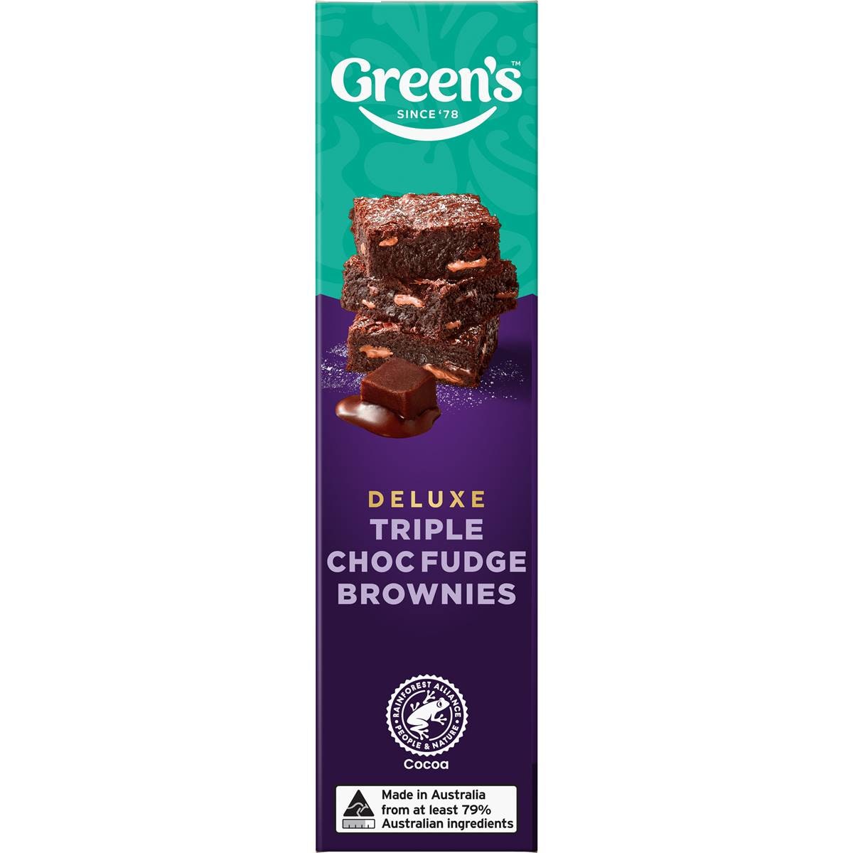 Green's Brownie Mix Triple Chocolate Fudge 500g Woolworths