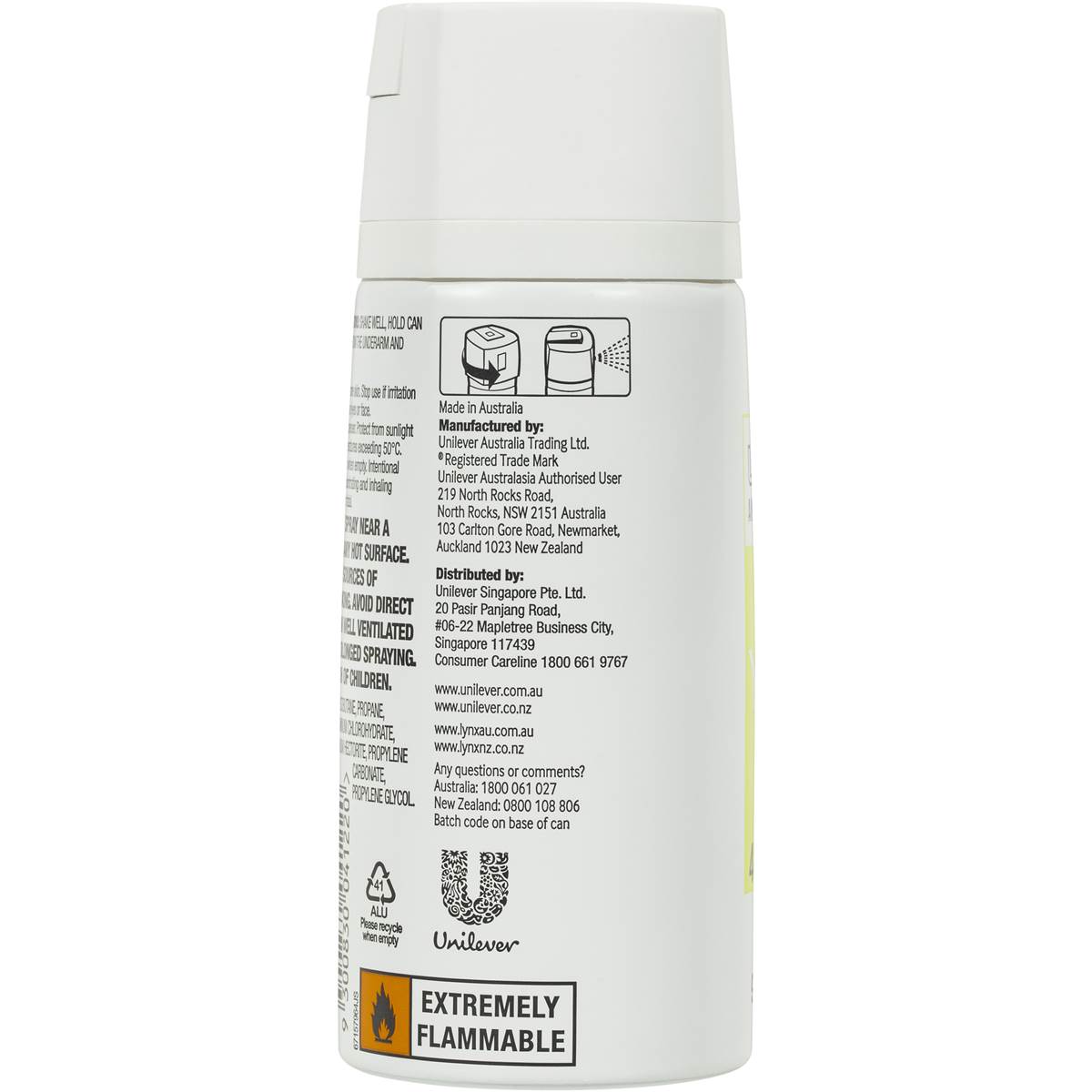 Lynx best sale deodorant woolworths