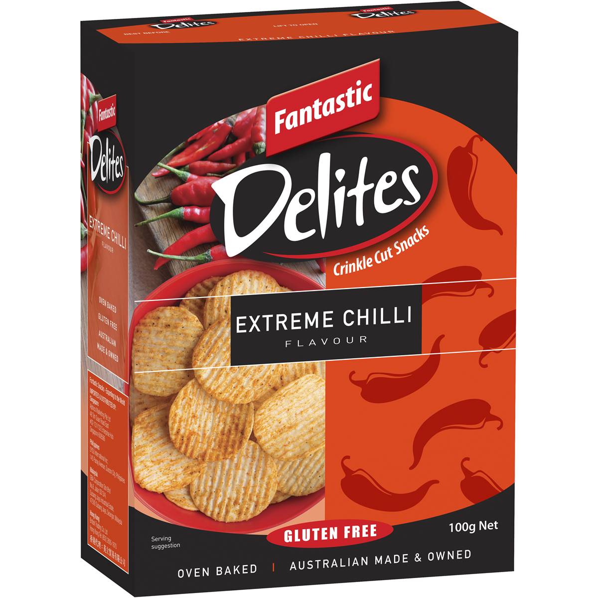 Fantastic Delites Extreme Chilli 100g Woolworths