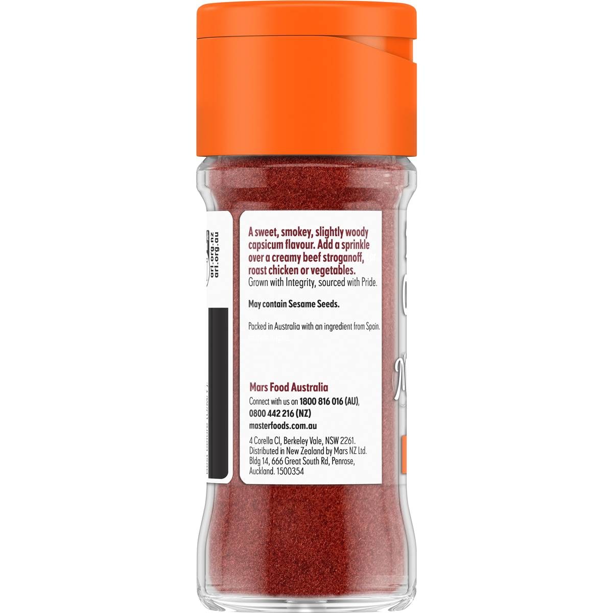 Masterfoods Smoked Paprika 35g Woolworths