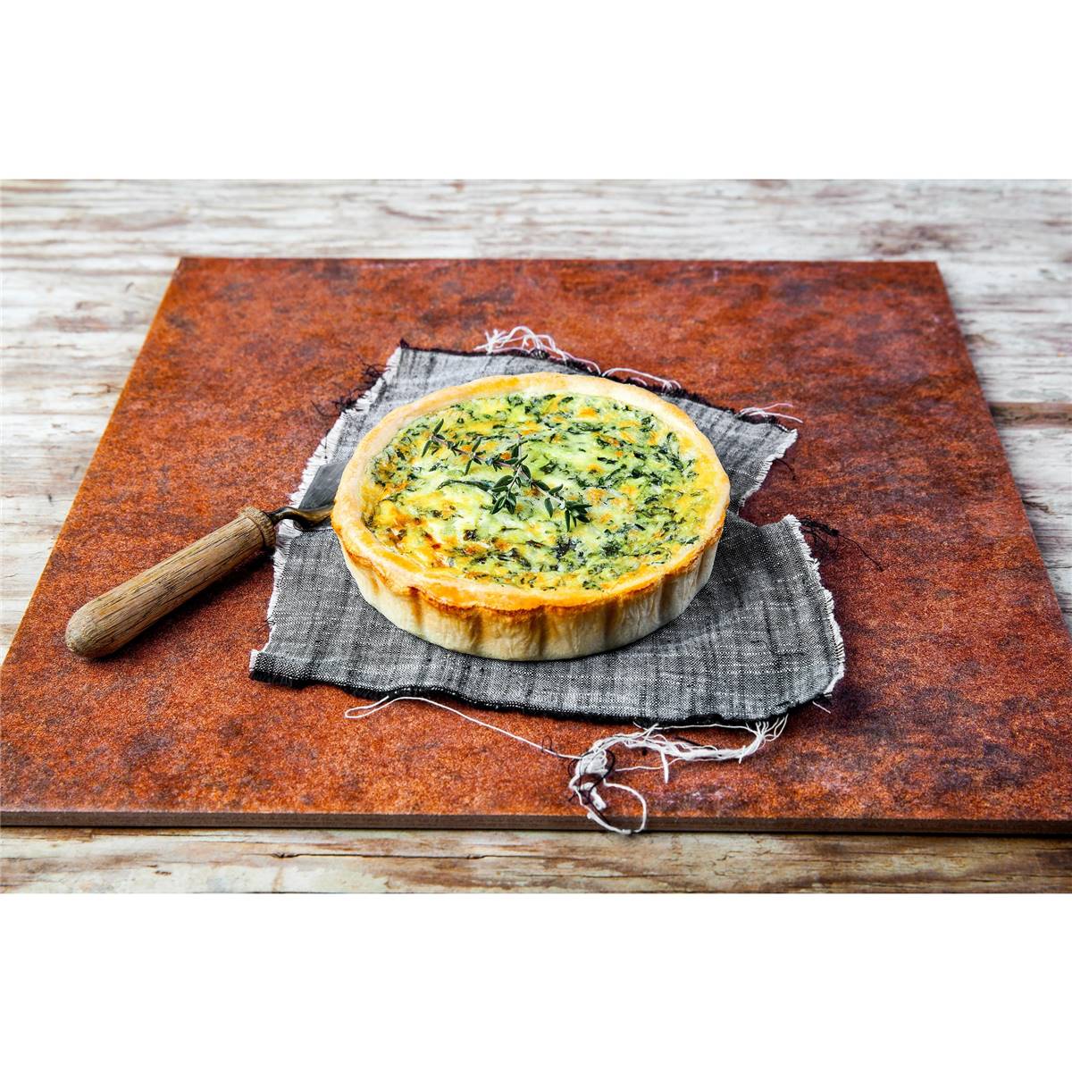 Home Chef Spinach & Feta Quiche Chilled Meal 200g Woolworths