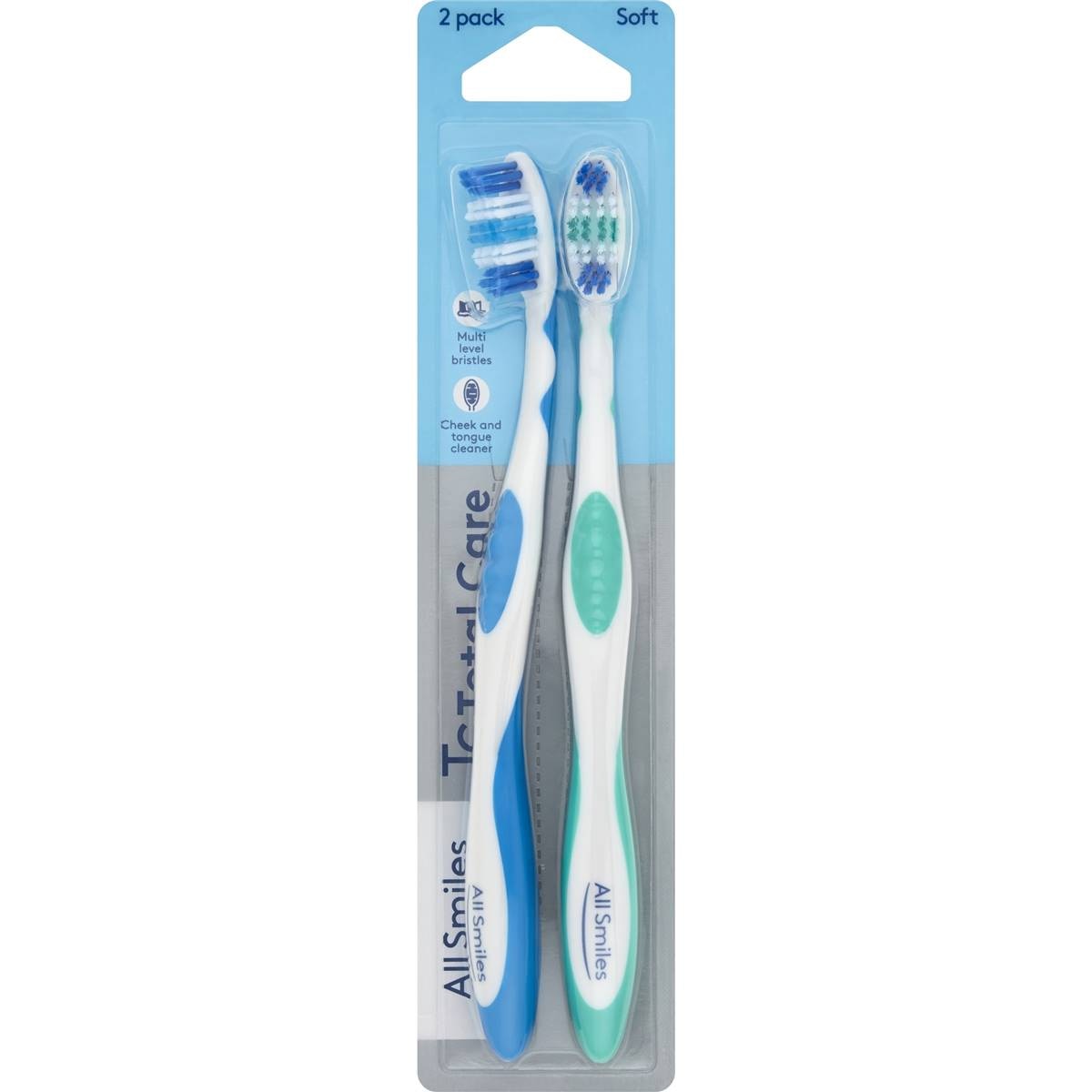 All Smiles Toothbrush Soft 2 Pack 