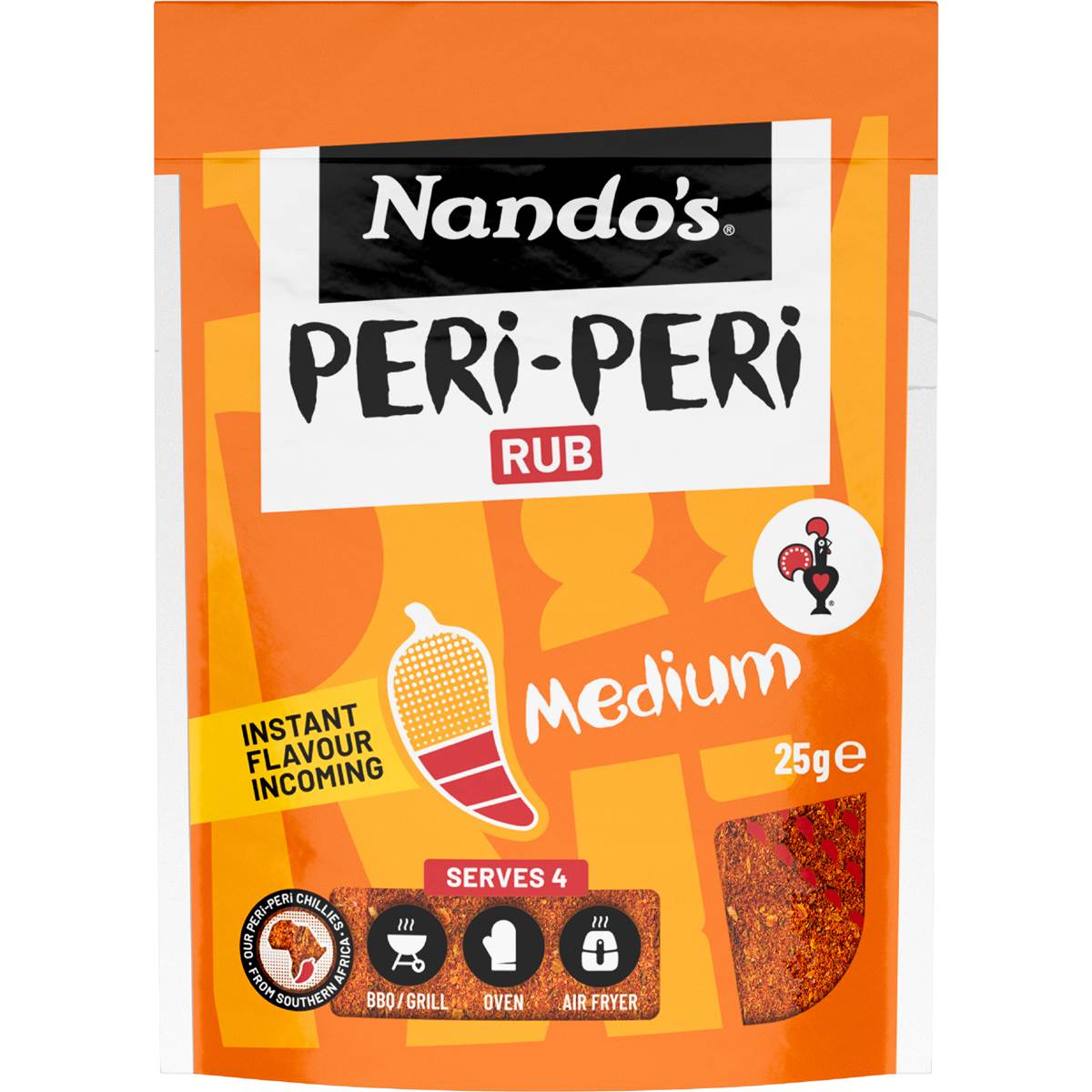 25g tobacco woolworths Nando's Medium Rub Spice Seasoning 25g