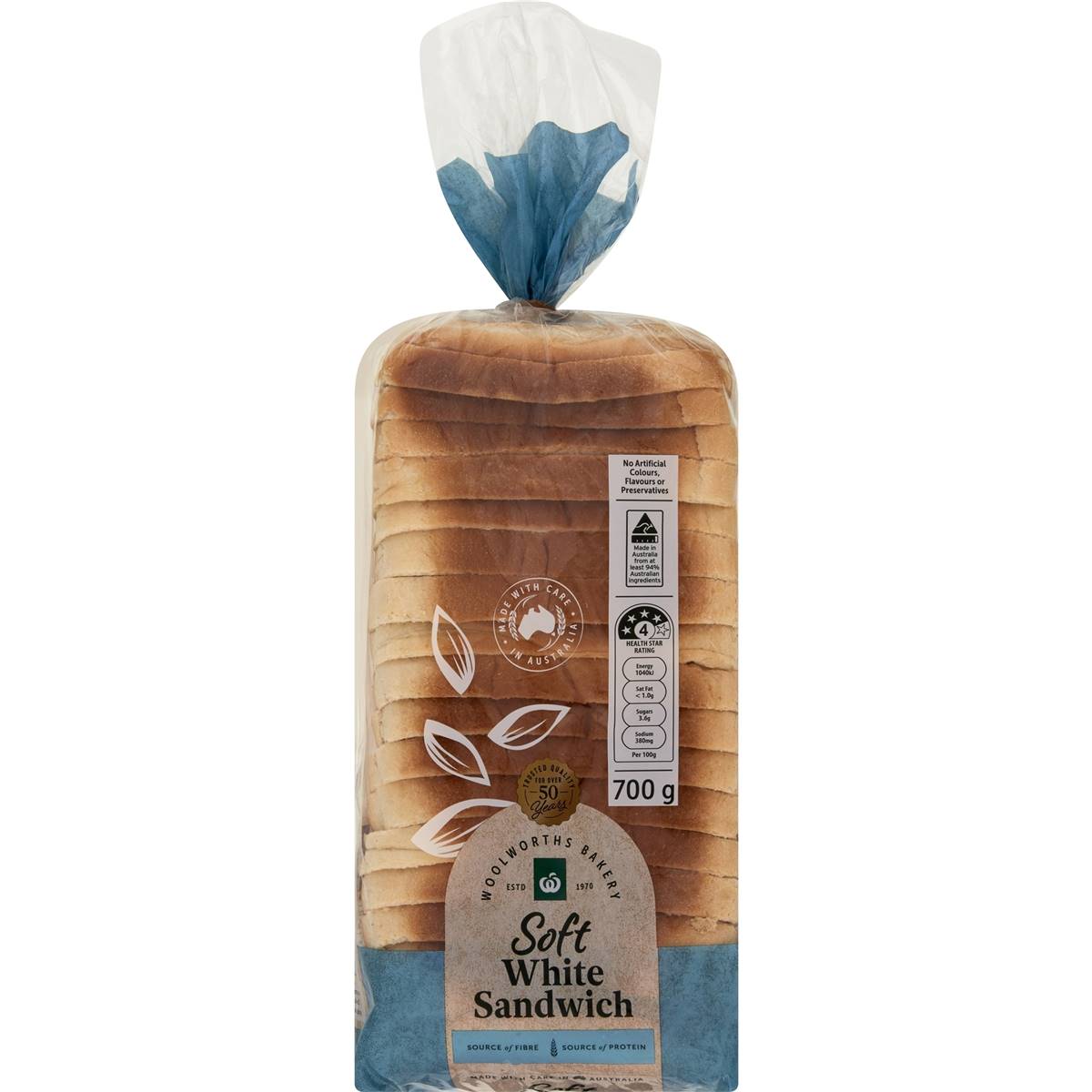 Woolworths White Soft Sandwich Bread