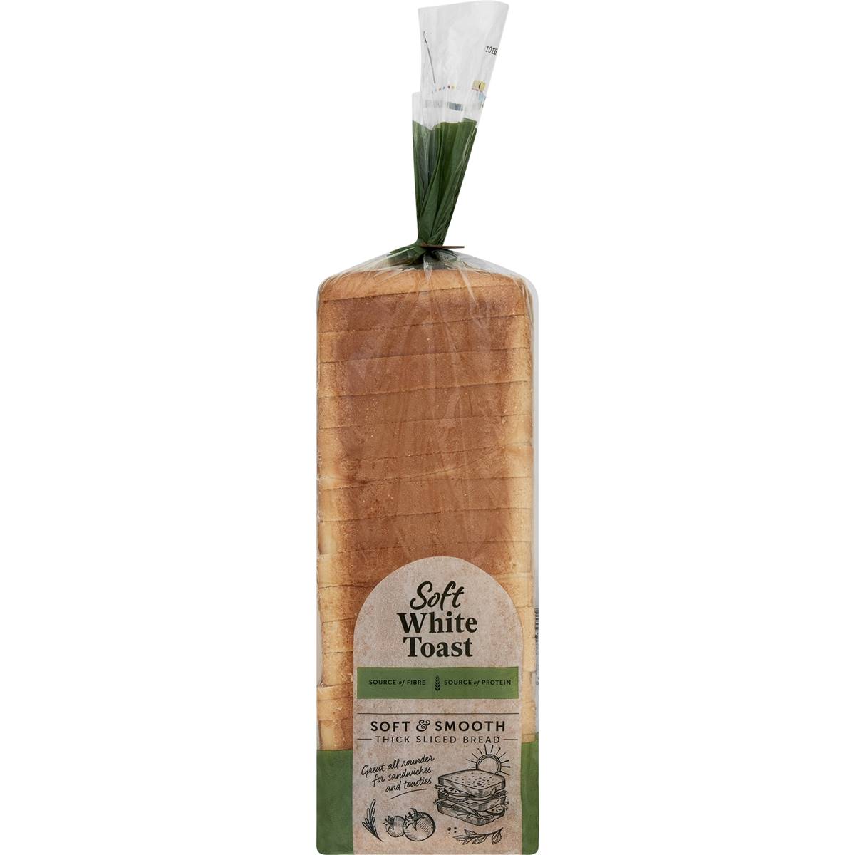 Woolworths White Soft Toast Bread 650g Woolworths