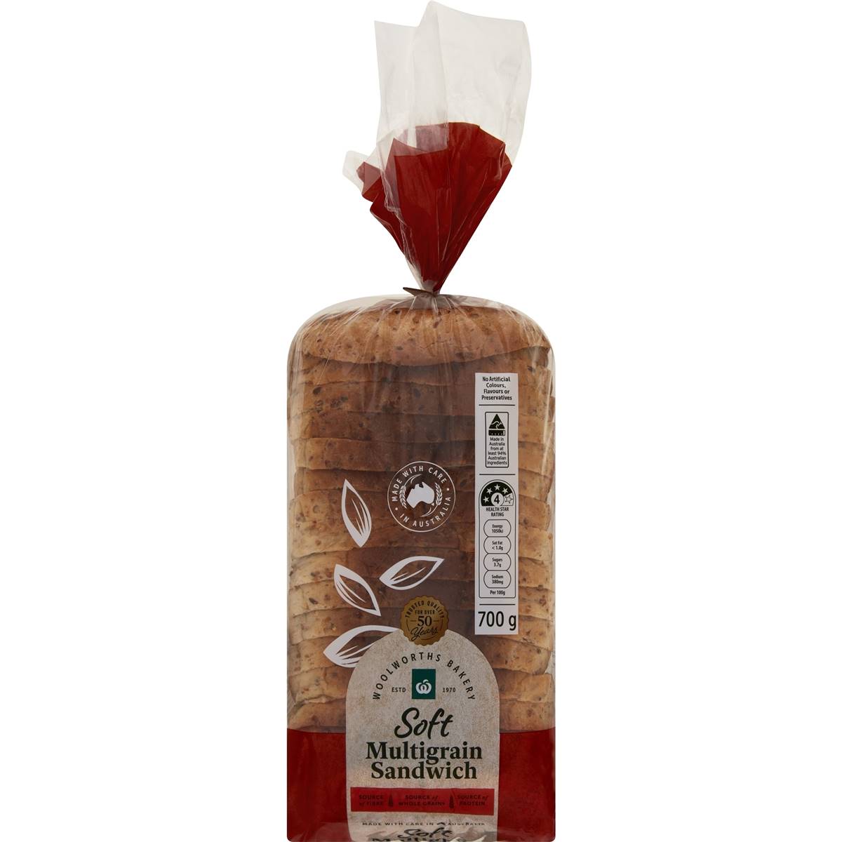 Woolworths Multigrain Soft Sandwich Bread