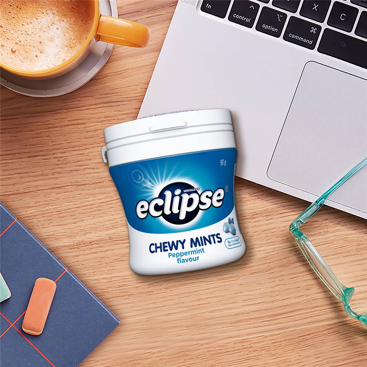 Eclipse Peppermint Chewy Mints Bottle 93g Woolworths