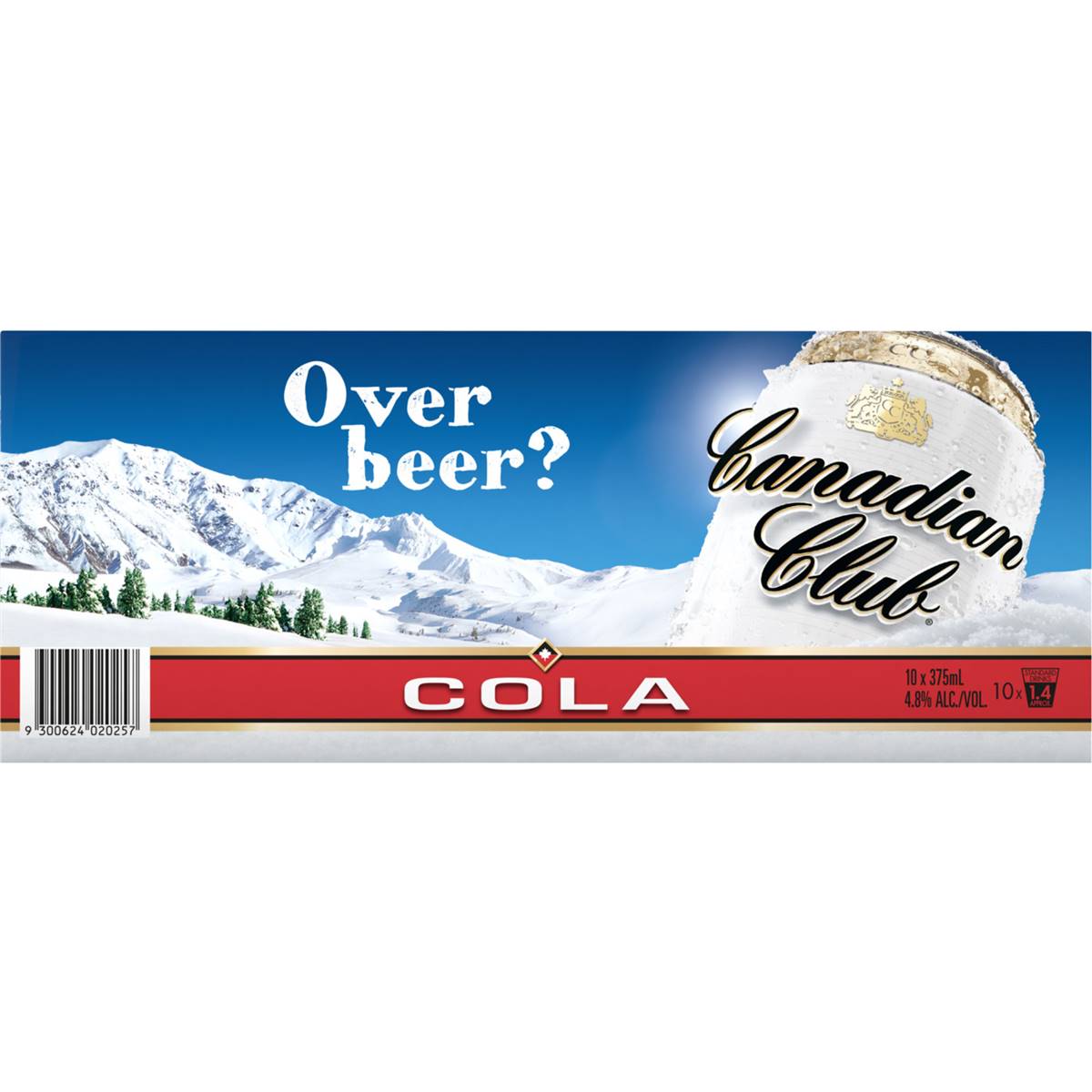 Canadian Club Whisky & Cola 4.8% Cans