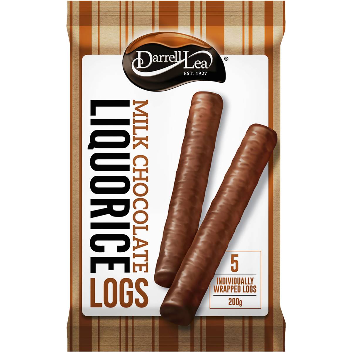 Darrell Lea Chocolate Liquorice Logs 200g Woolworths