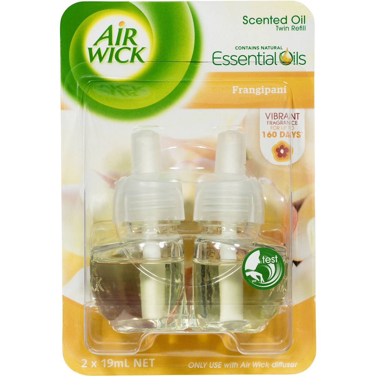 Air Wick Electric Twin Refill Frangipani 2pk 19ml Woolworths