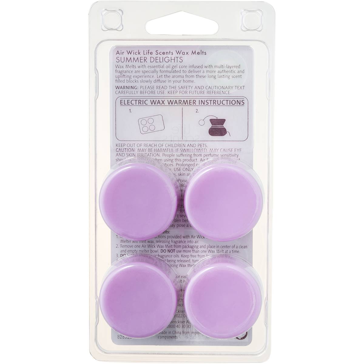 Air Wick Life Scents Wax Melt Summer Delight 48g Woolworths