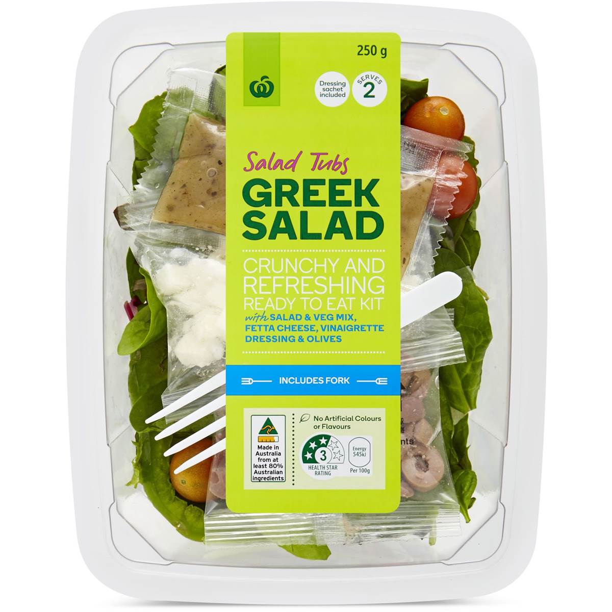 Woolworths Greek Salad 250g | Woolworths