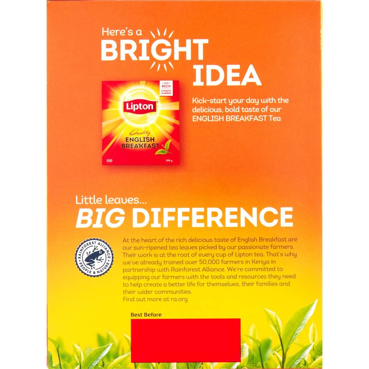 Lipton Quality Black Tea Bags 200 Pack Woolworths