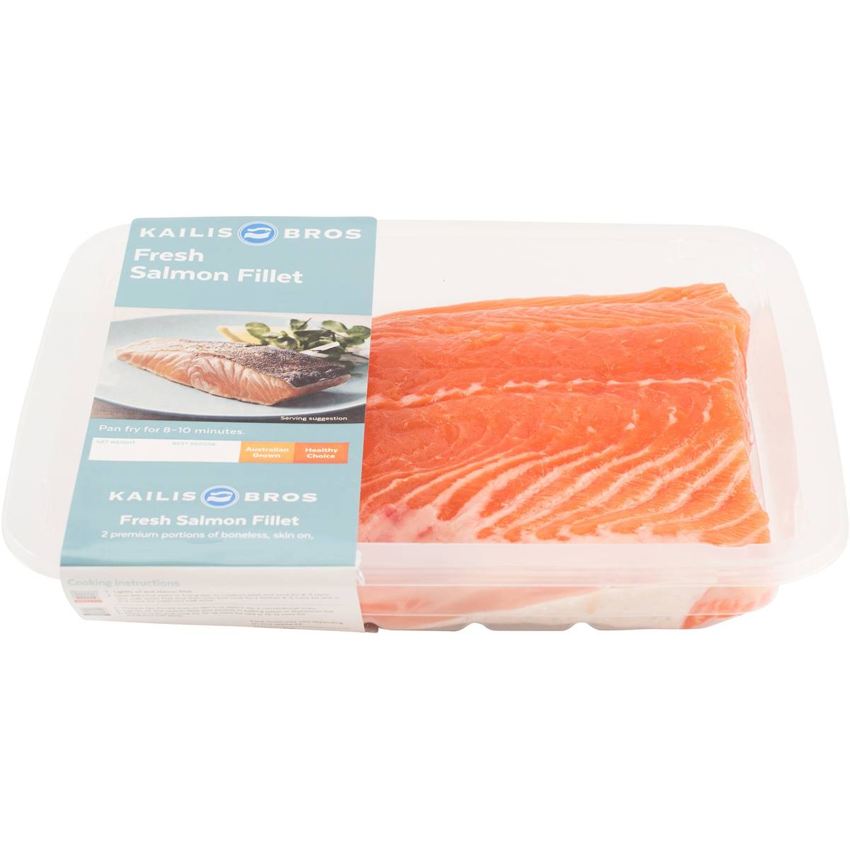 Kailis Bros Premium Salmon Fillet 450g | Woolworths