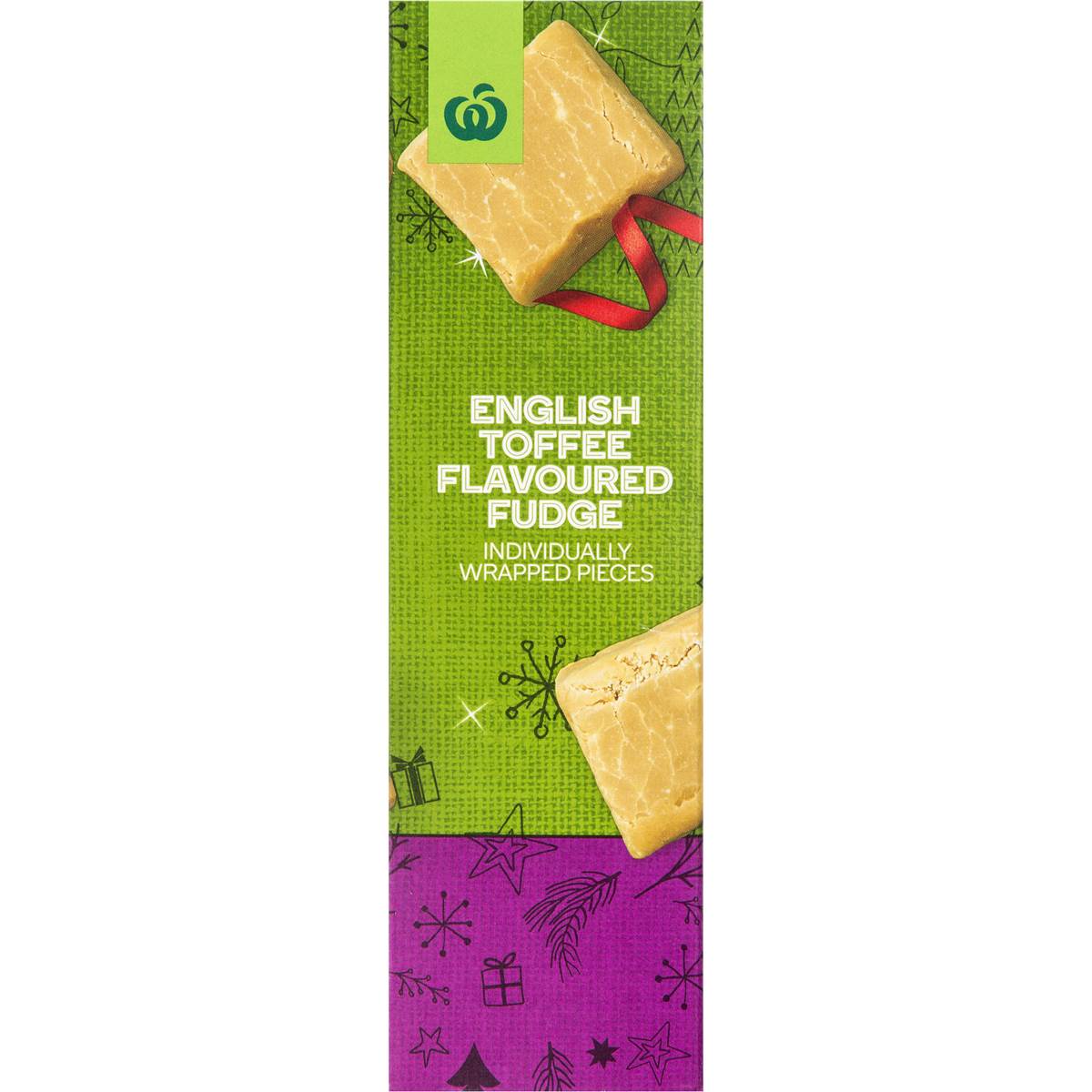 Woolworths English Toffee Flavoured Fudge 150g Woolworths