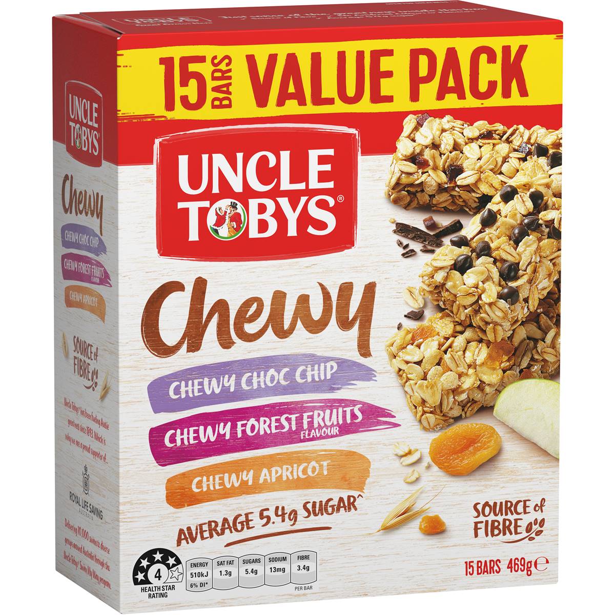 Uncle Tobys Muesli Bars Variety Pack