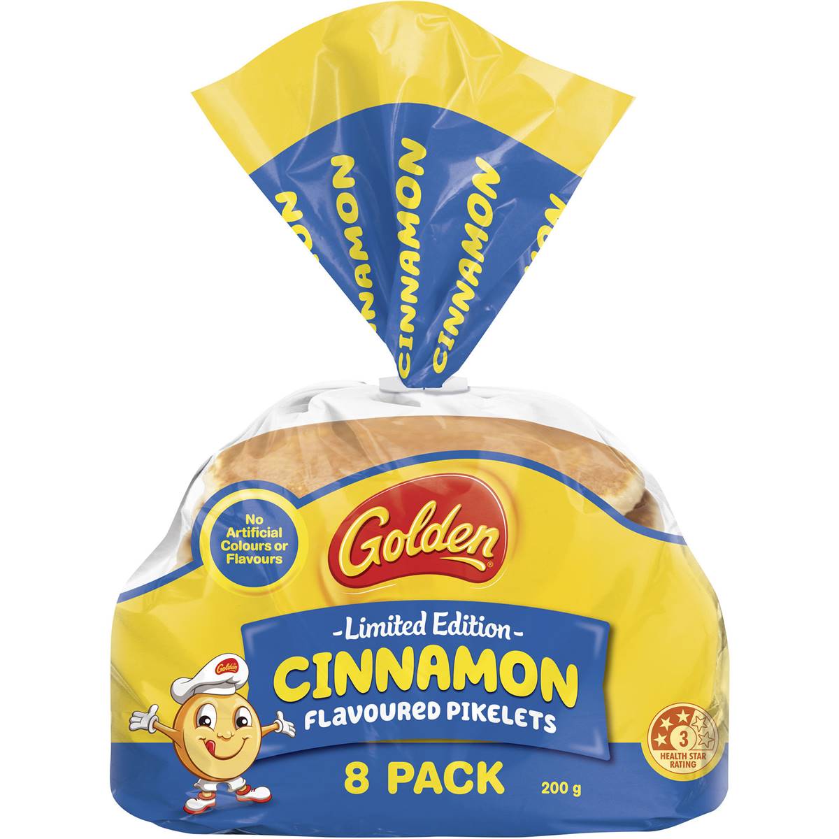Golden Cinnamon Flavoured Pikelet