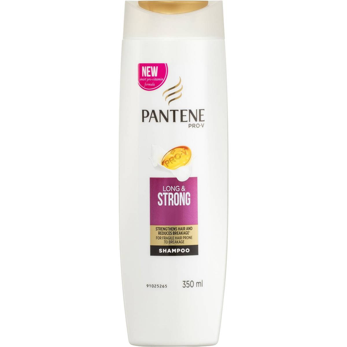 Pantene Long Strong Shampoo 350ml Woolworths