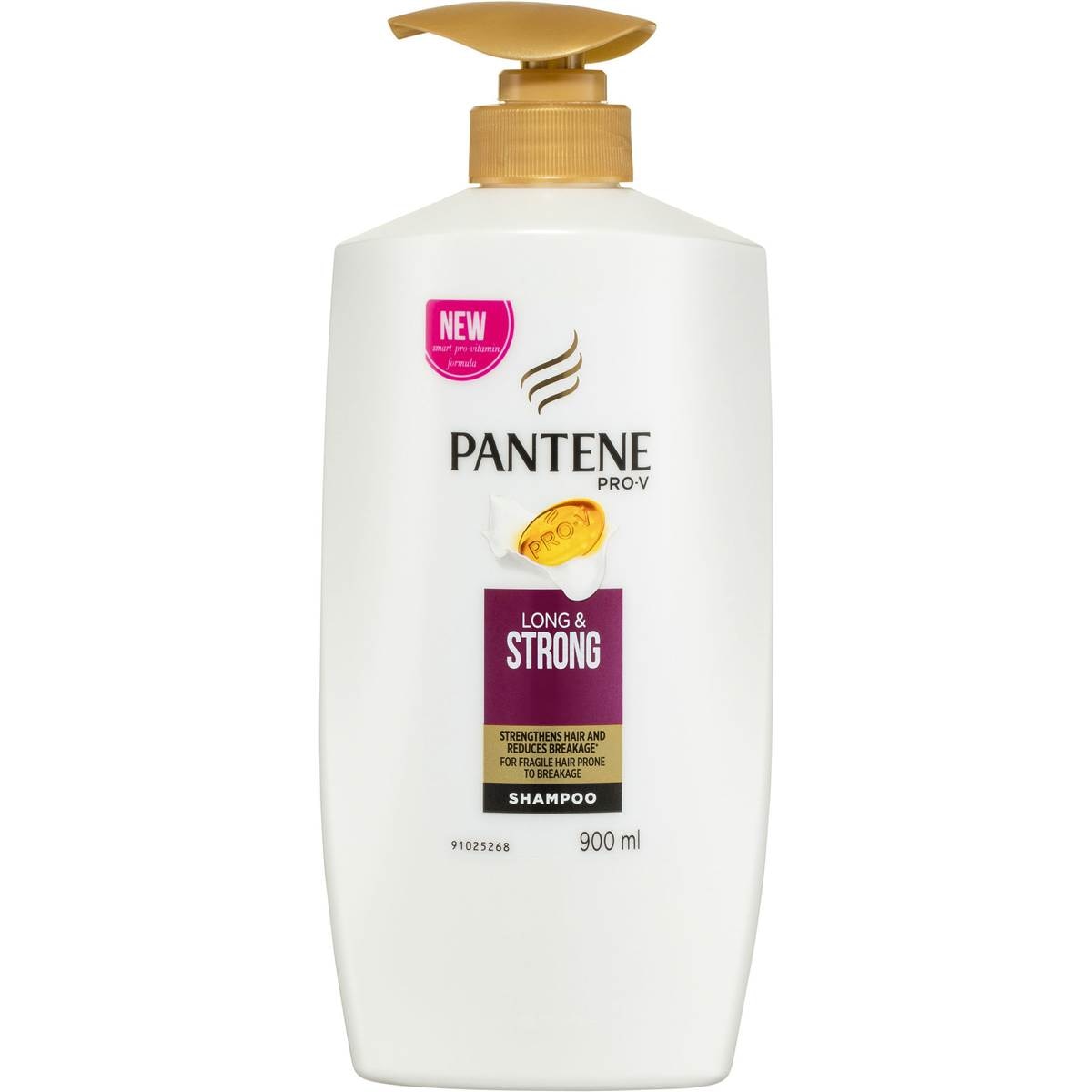 Pantene Long & Strong Shampoo 900ml | Woolworths