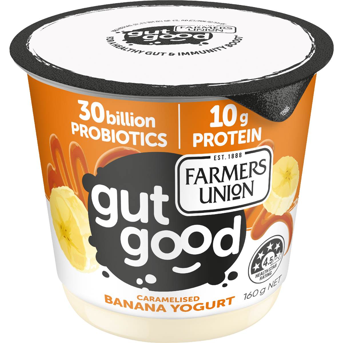 Farmers Union Gut Good Greek Style Yoghurt Caramelised