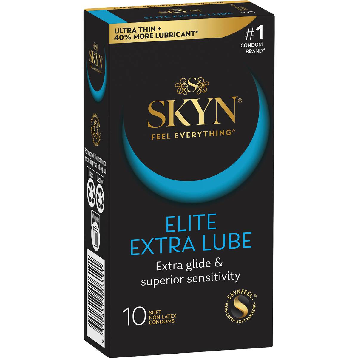 SKYN Condoms Elite Extra Lube 10 pack