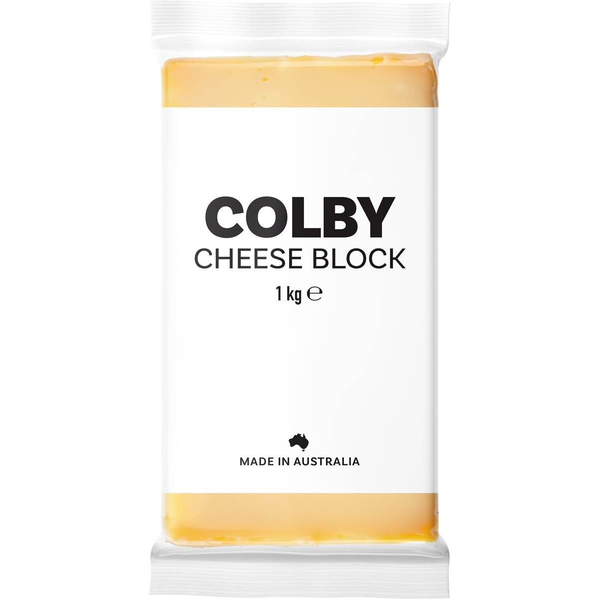 White Label Colby Cheese Block 1kg