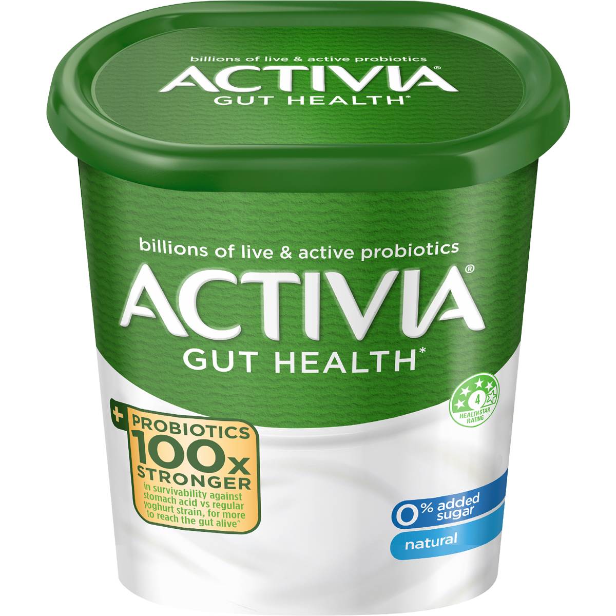 Activia Probiotic Yoghurt Natural 900g