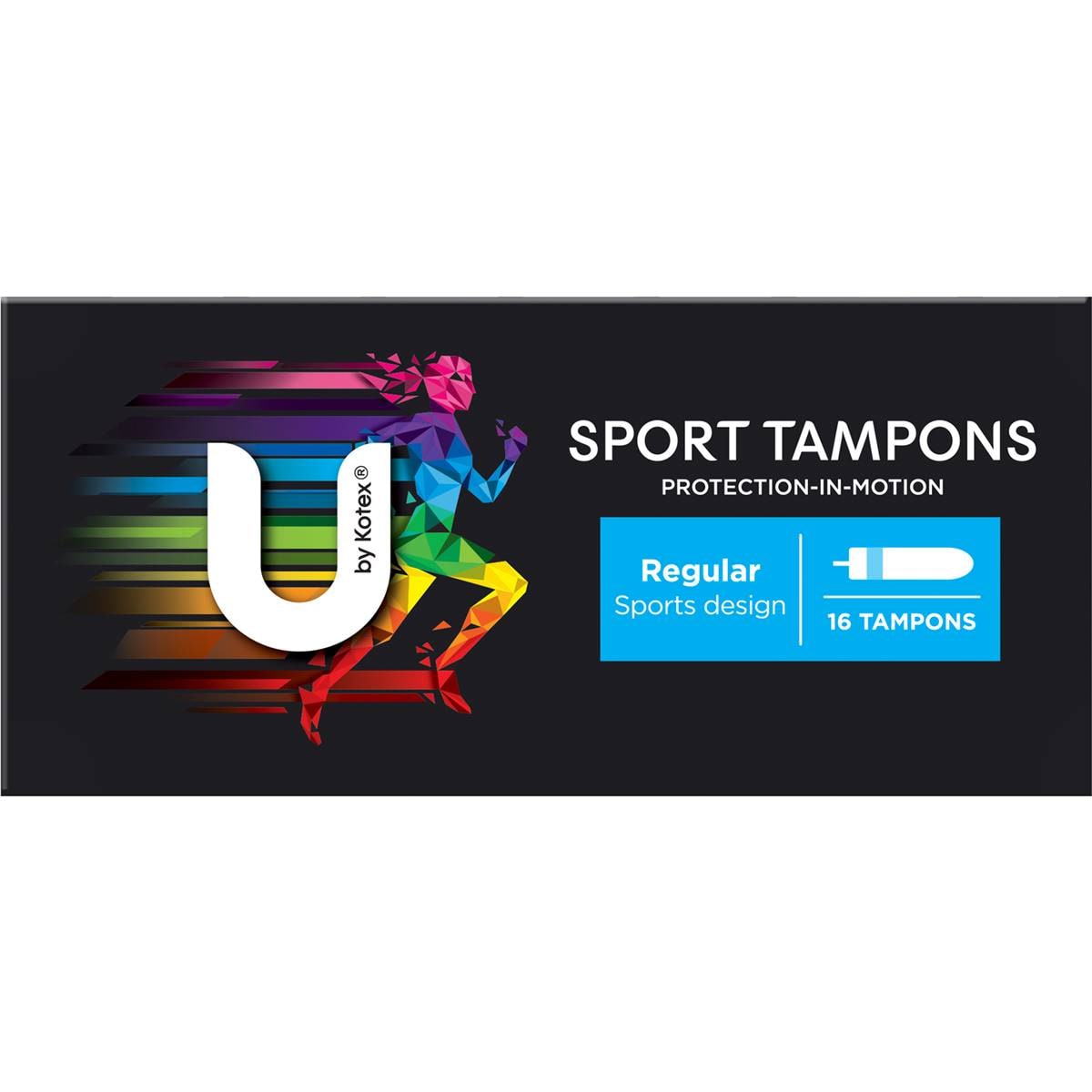 U By Kotex Sport Tampons Regular Regular 16 Pack Woolworths