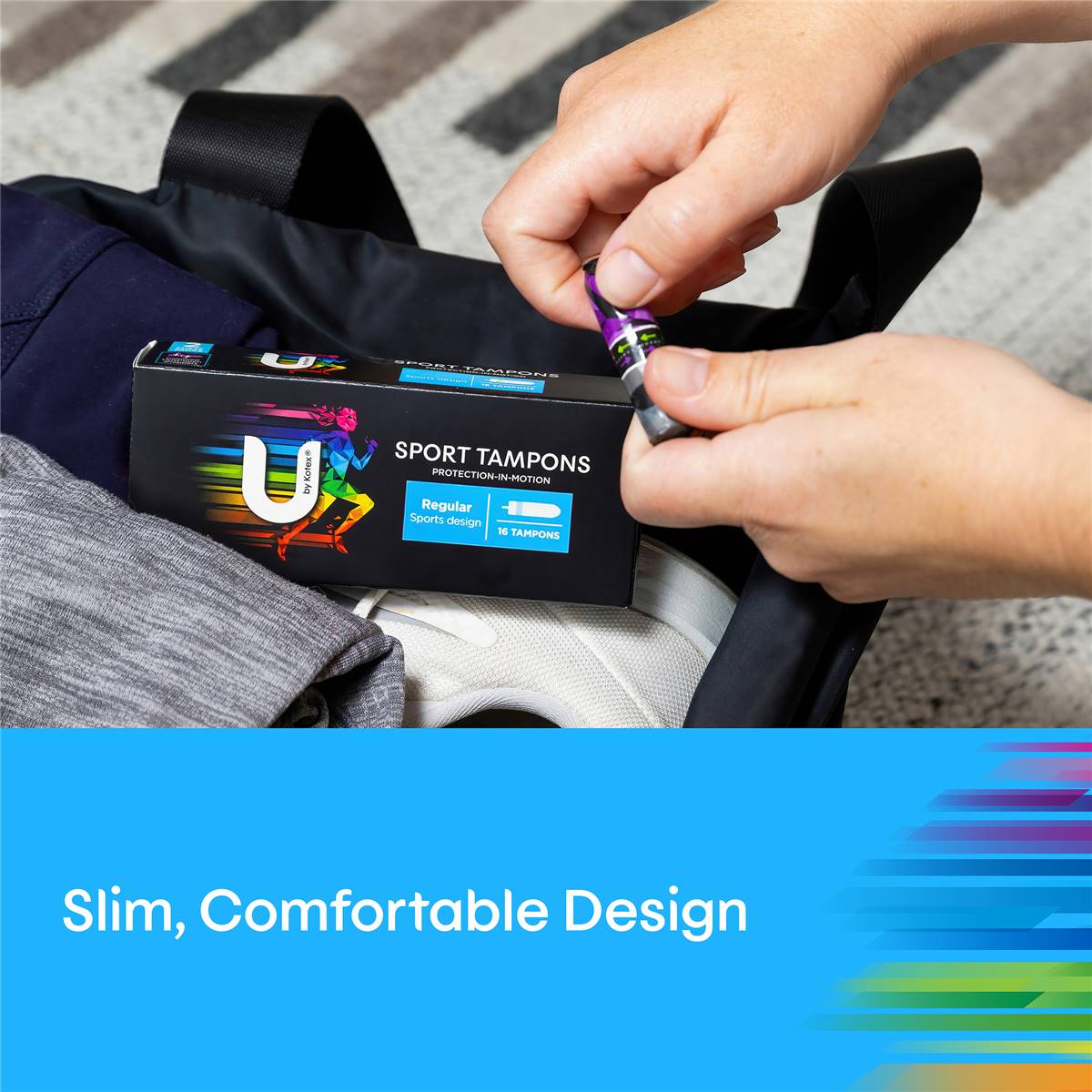 U By Kotex Sport Tampons Regular Regular 16 Pack Woolworths