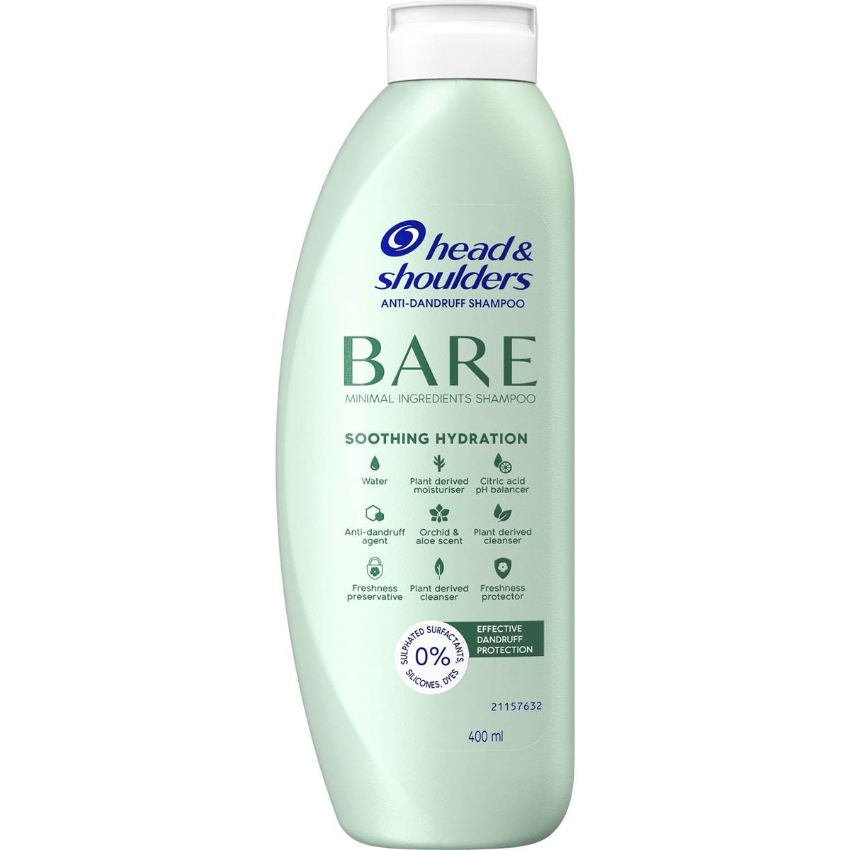 Head & Shoulders BARE Soothing Hydration Shampoo 400mL