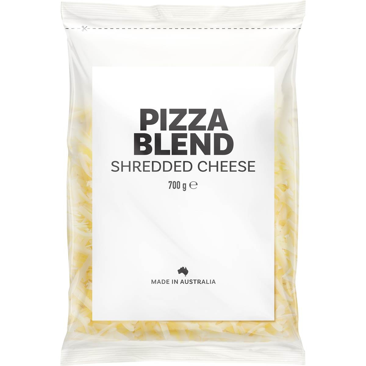 White Label Pizza Blend Shredded Cheese 700g | Woolworths