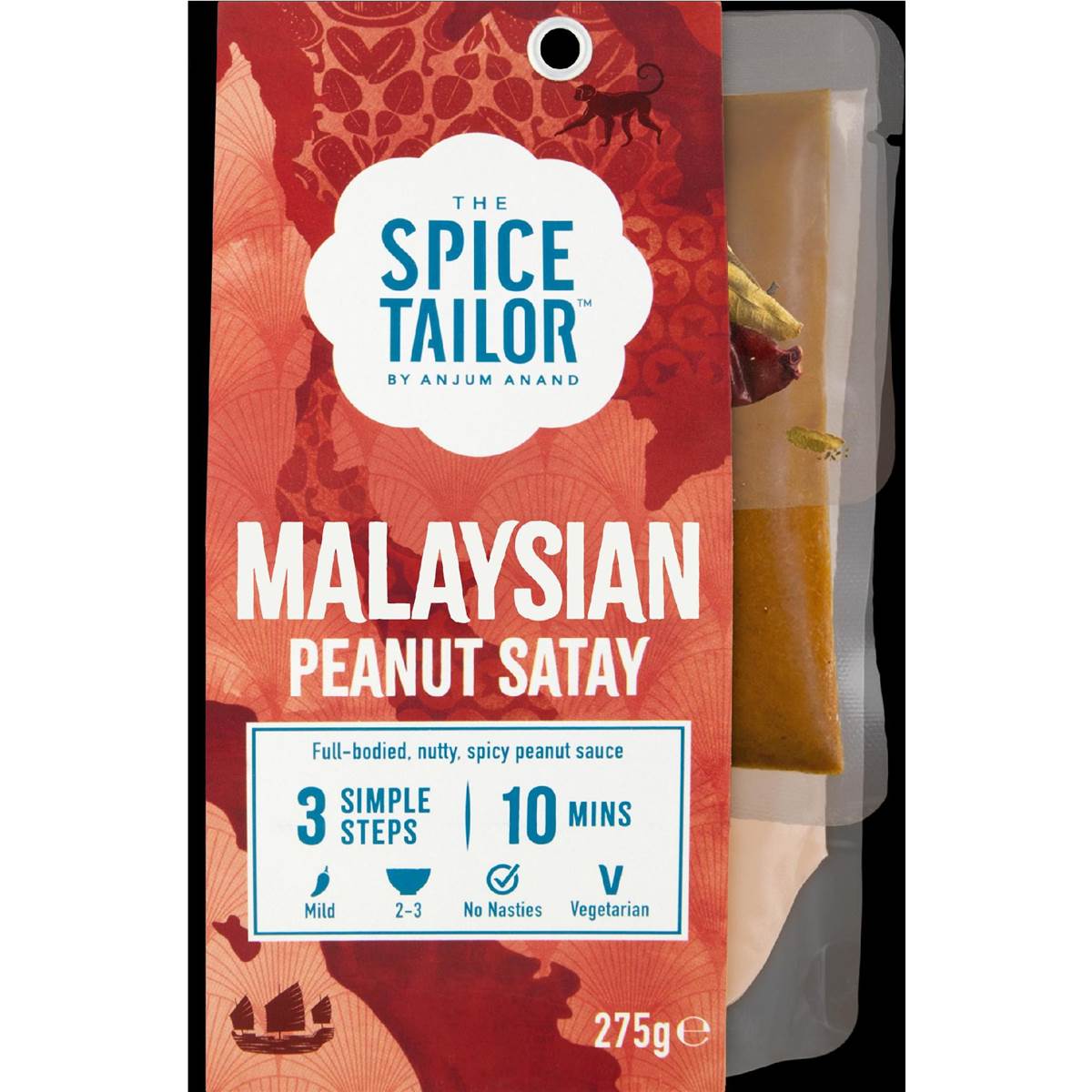 The Spice Tailor Malaysian Peanut Satay Sauce 275g