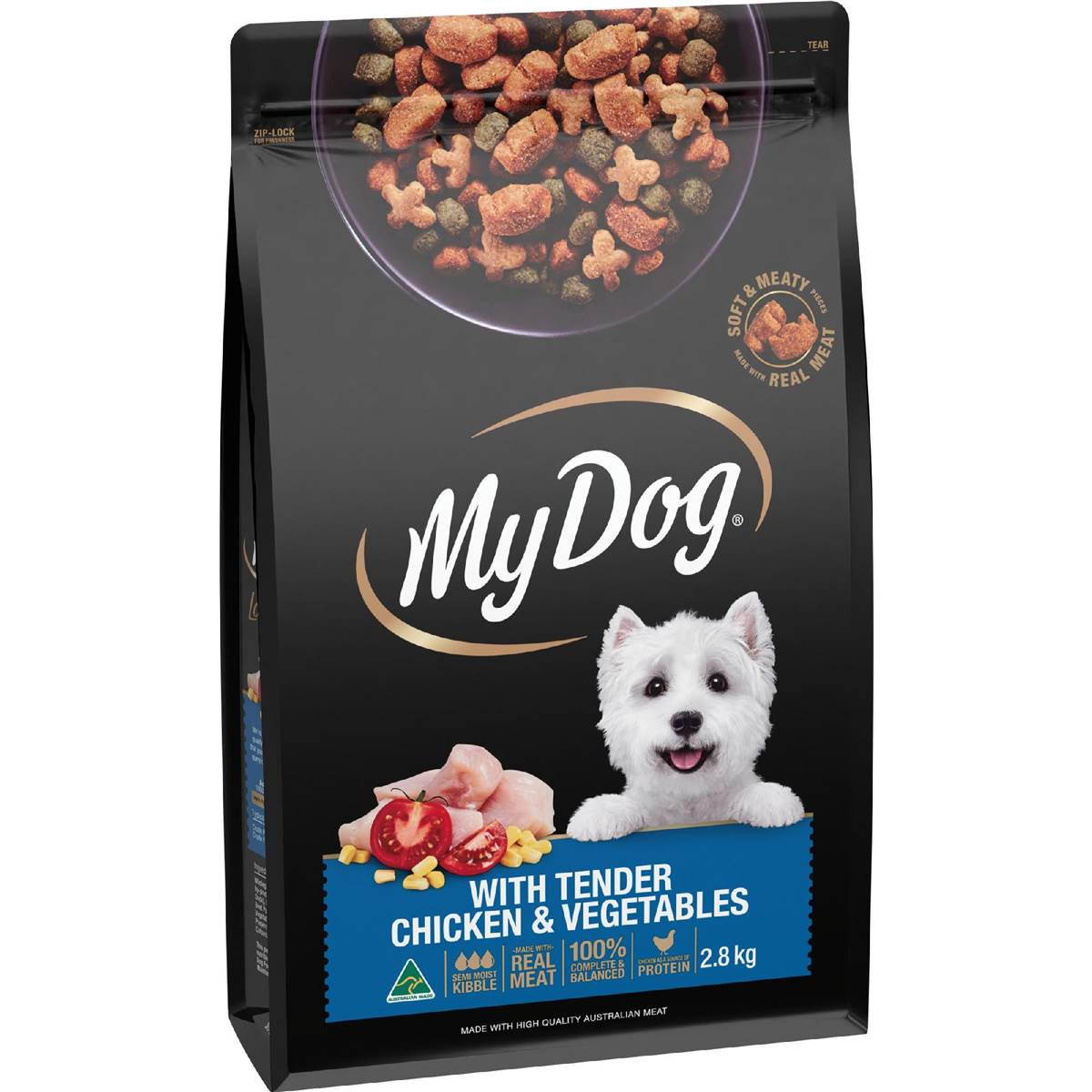 My Dog Adult Tender Chicken & Vegetables Dry Dog Food 2.8kg