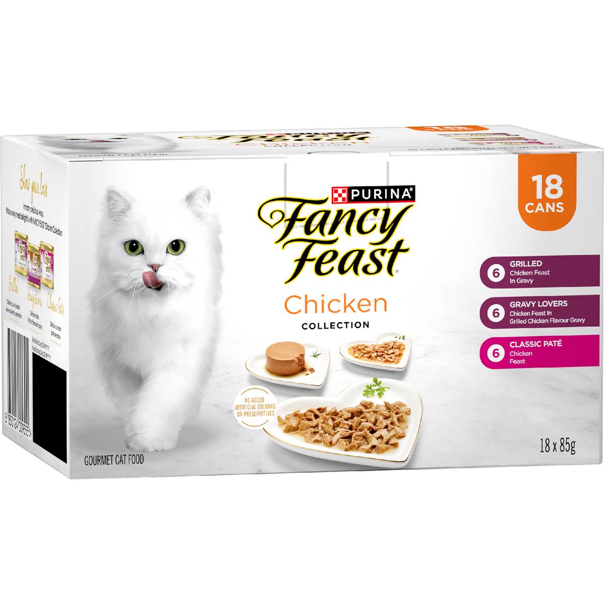 Fancy Feast Chicken Collection Wet Cat Food 85g x 18 pack