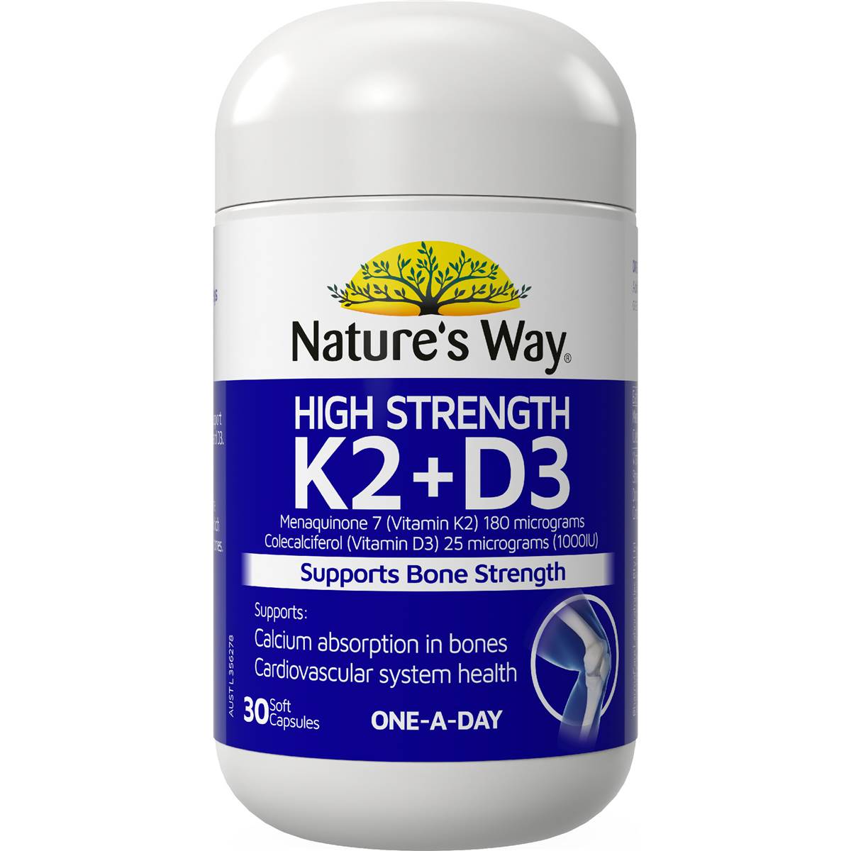 Vitamin K2 + D3 30 Tablet