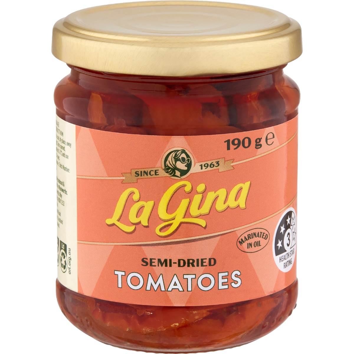 La Gina Semi Dried Tomatoes 190g