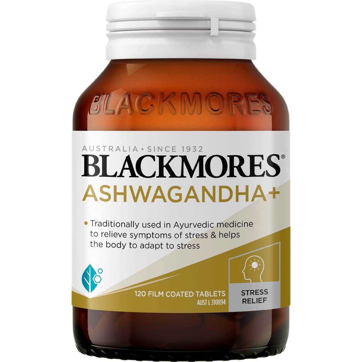 Blackmores Ashwagandha+ Tablets 120 pack