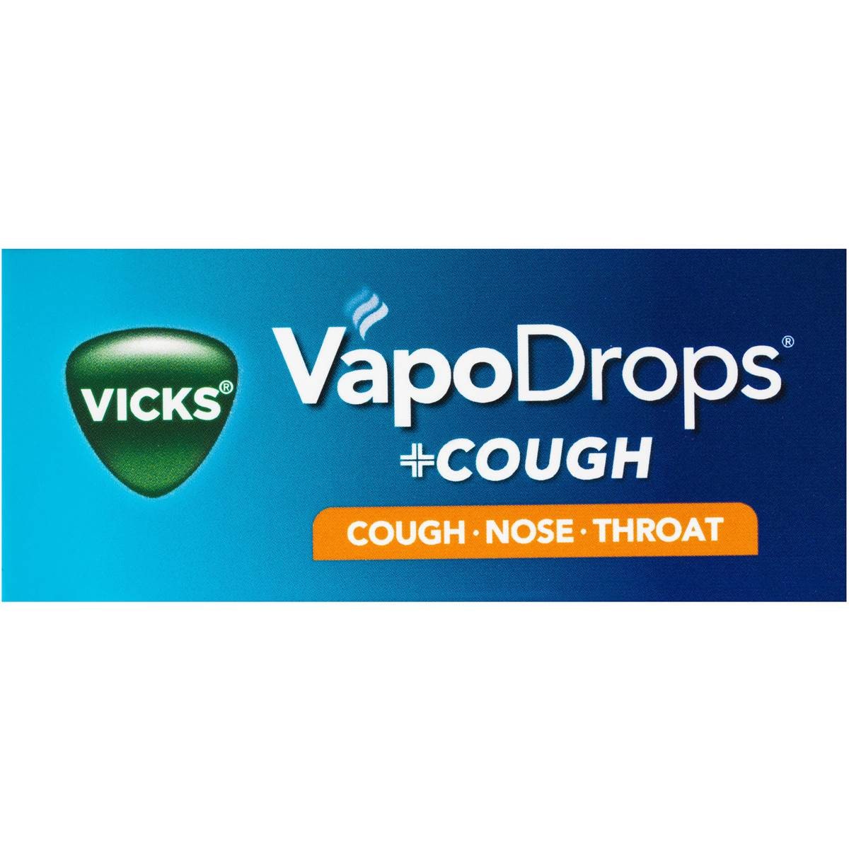 Vicks Vapodrops Orange Menthol 36 Pack Woolworths