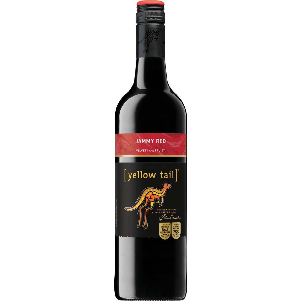 Yellow Tail Jammy Red Bottle 750mL