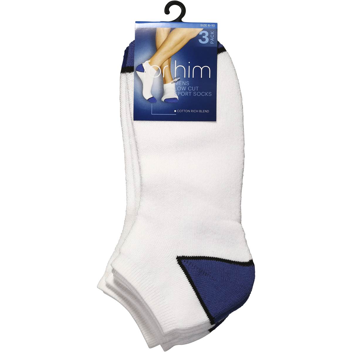 Woolworths Essentials Socks Mens 3pk Woolworths
